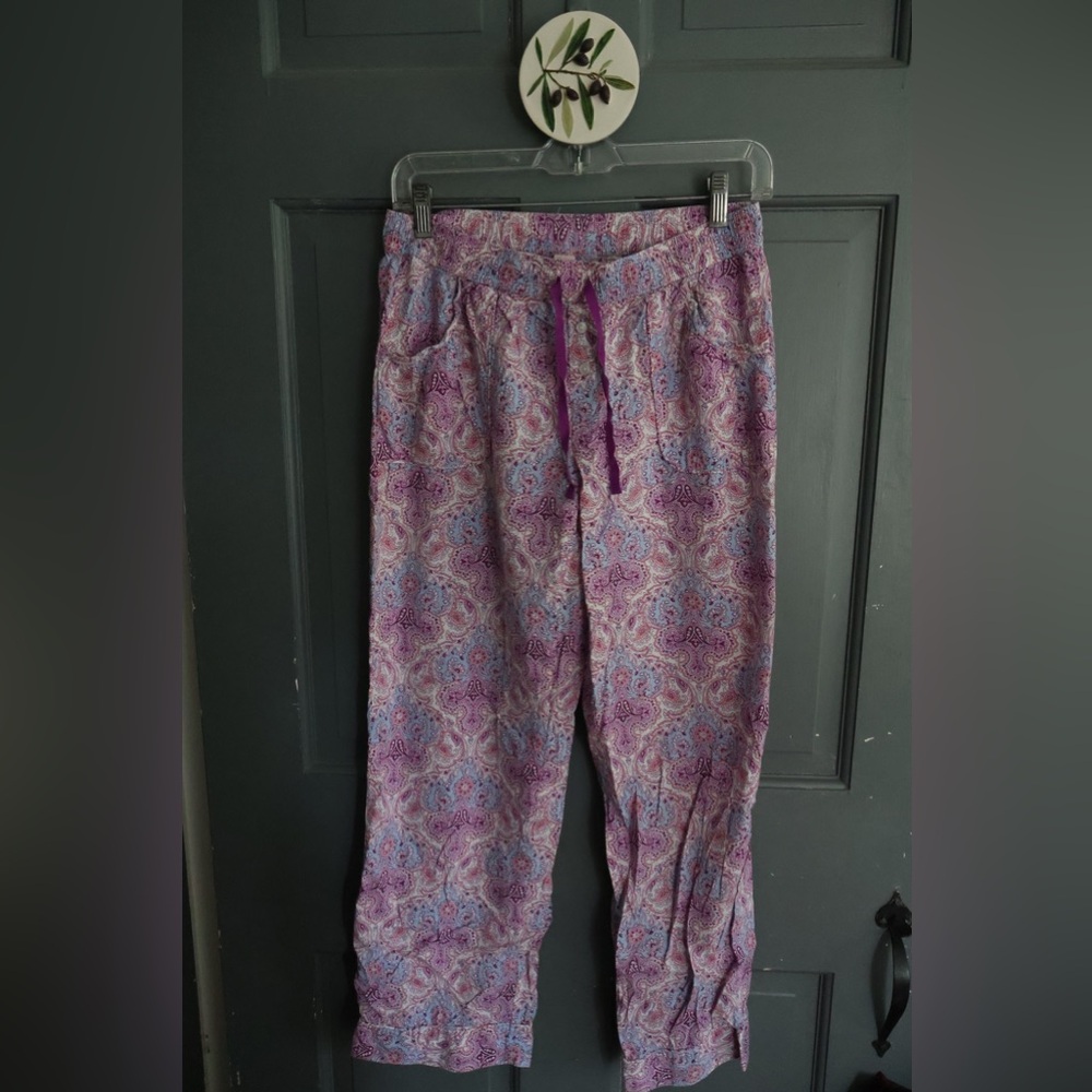 Vintage Paisley Print Lounge Pants